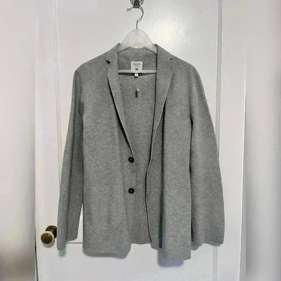Tailored Industry Grey THOMAS Blazer Jacket Unisex Like New - Picture 3 of 6